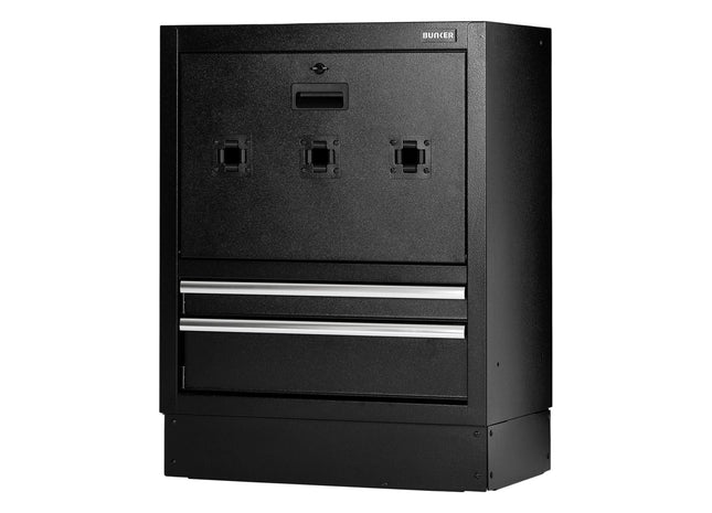 Draper Bunker Modular Floor Reel Cabinet, 2 Drawer, 680mm Draper - Town Tools