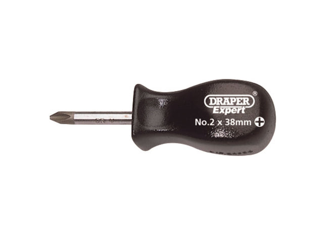 Draper Cross Slot Mechanic's Screwdriver, No.2 x 38mm 19541 Draper - Town Tools