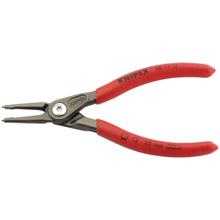Draper Knipex 48 11 J1 140mm Internal Straight Tip Circlip Pliers, 12 - 25mm Cap Draper - Town Tools