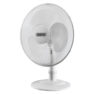 Draper 230V Desk Fan, 16"/400mm, 45W 09111 Draper - Town Tools