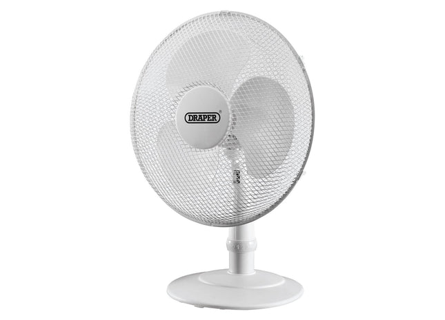 Draper 230V Desk Fan, 16"/400mm, 45W 09111 Draper - Town Tools