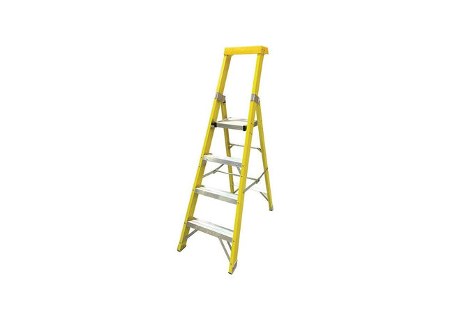 Zarges GRP Platform Steps, Platform Height 0.94m 4 Rungs Zarges - RockBottom Northampton