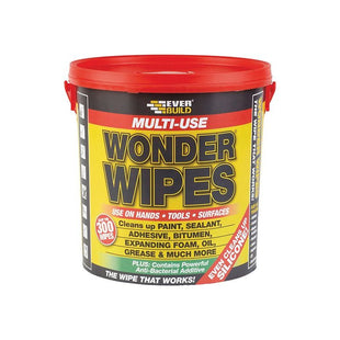 Everbuild Sika Giant Wonder Wipes (Tub 300) Everbuild Sika - RockBottom Northamptin