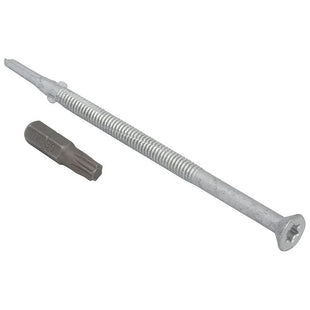 Forgefix TechFast Roofing Screw Timber - Steel Heavy Section 5.5 x 109mm Pack 50 ForgeFix - RockBottom Northampton