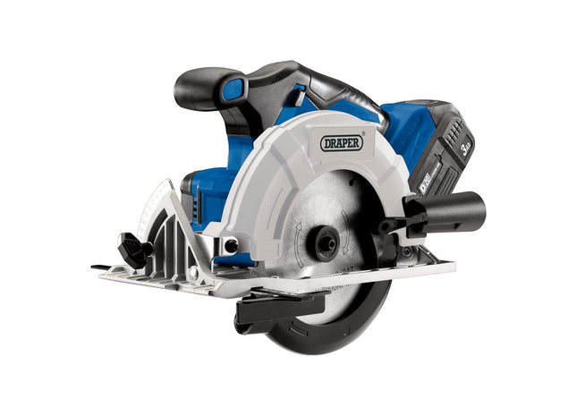 Draper D20 20V Brushless Circular Saw, 1 x 3.0Ah Battery, 1 x Fast Charger 00594 Draper - Town Tools