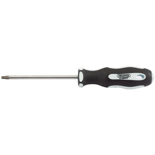 Draper TX-STAR Security Soft Grip Screwdriver, T20T x 100mm 35143 Draper - Town Tools
