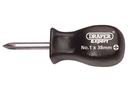 Draper Cross Slot Mechanic's Screwdriver, No.1 x 38mm 19540 Draper - Town Tools