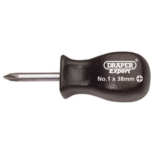 Draper Cross Slot Mechanic's Screwdriver, No.1 x 38mm 19540 Draper - Town Tools