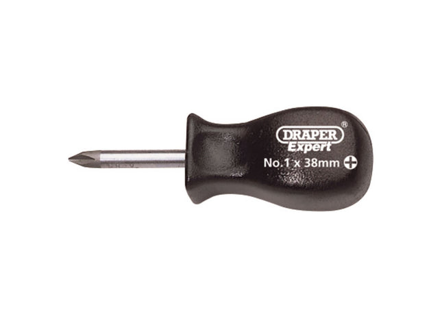 Draper Cross Slot Mechanic's Screwdriver, No.1 x 38mm 19540 Draper - Town Tools