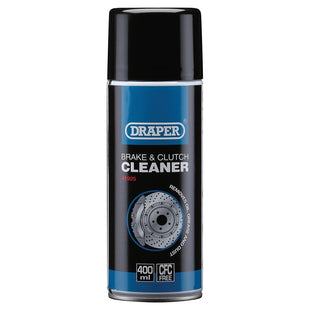 Draper Brake and Clutch Cleaner Spray, 400ml 41925 Draper - Town Tools