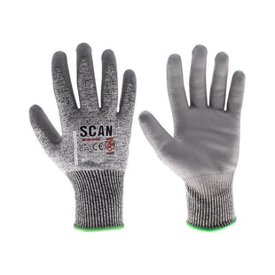 Scan PU Palm Cut D Gloves - XXL (Size 11) Scan - RockBottom Nothampton