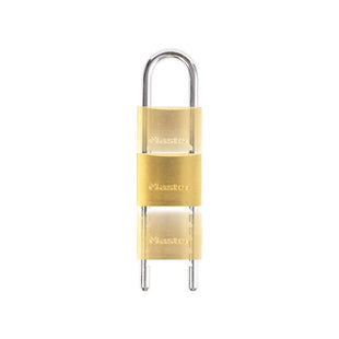 Master Lock Solid Brass 50mm Padlock with Adjustable Shackle Master Lock - RockBottom Northampton