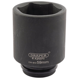 Draper Expert HI-TORQ 6 Point Deep Impact Socket, 3/4" Sq. Dr., 59mm Draper - Town Tools