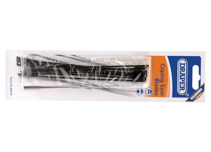 Draper Coping Saw Blades for 64408 and 18052 Coping Saws, 15tpi (Pack of 10) Draper - Town Tools