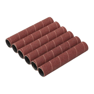 Draper Aluminium Oxide Sanding Sleeves, 19 x 115mm, 80 Grit (Pack of 6) Draper - Town Tools