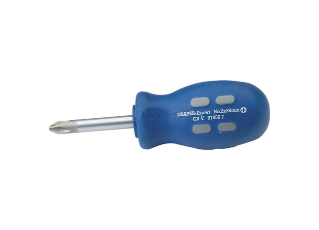 Draper Cross Slot Mechanic's Screwdriver, 38mm, No.2 (Sold Loose) 67858 Draper - Town Tools