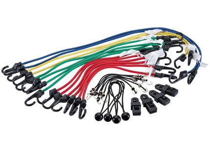 Draper Assorted Bungee Pack with Storage Case (28 Piece) 93447 Draper - Town Tools