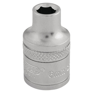 Draper 6 Point Metric Socket, 3/8" Sq. Dr., 6mm 16531 Draper - Town Tools