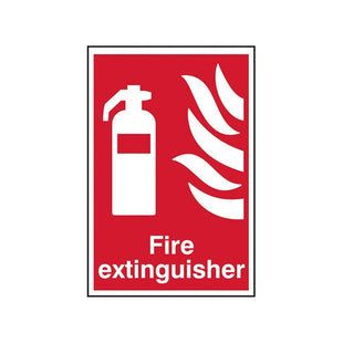 Scan Fire Extinguisher - PVC Sign 200 x 300mm Scan - RockBottom Nothampton