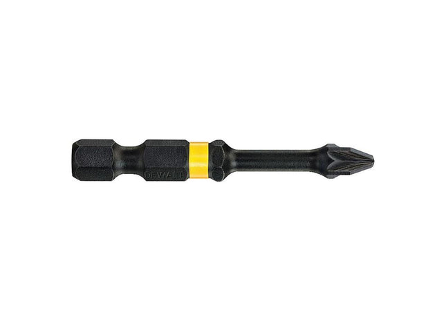 Dewalt Power Tools Extreme Impact Torsion Bits PZ2 x 50mm (Pack 5) DeWALT Power Tools - RockBottom Northampton