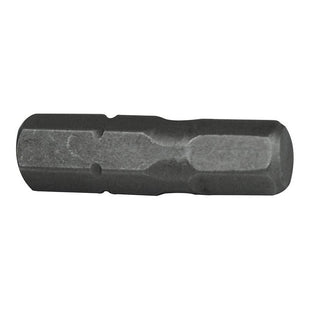 Faithfull Hex S2 Grade Steel Screwdriver Bits 3 x 25mm (Pack 3) Faithfull - RockBottom Northampton