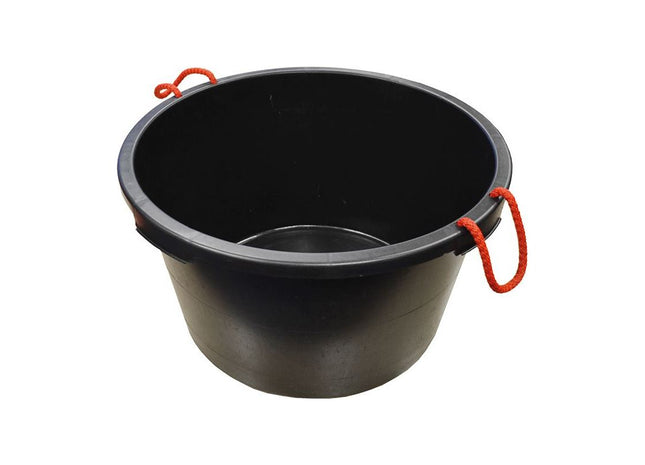 Faithfull Builder's Bucket 65 litre (14 gallon) - Black Faithfull - RockBottom Northampton