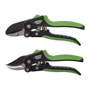 Draper Anvil and Bypass Secateurs Set, 200mm (2 Piece) 08986 Draper - Town Tools