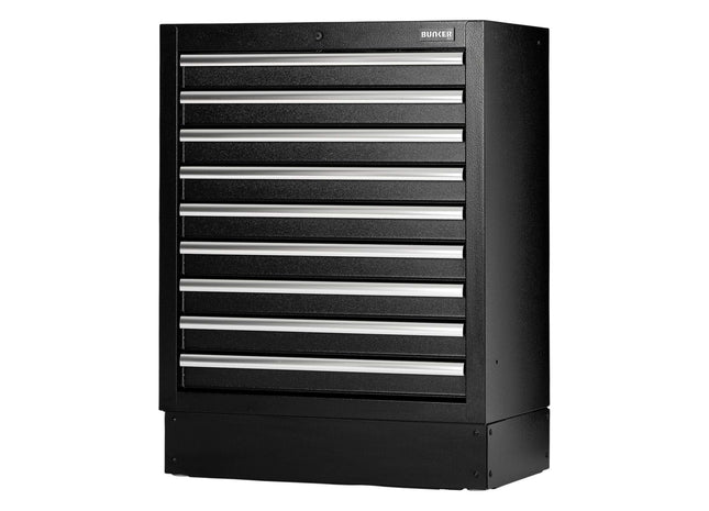 Draper Bunker Modular Floor Cabinet, 9 Drawer, 680mm Draper - Town Tools