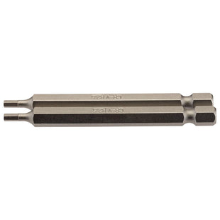 Draper Hexagonal Insert Bit, 2.5mm, 1/4" Hex, 75mm Long (Pack of 2) 64319 Draper - Town Tools