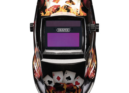 Draper Auto-Darkening Welding Helmet, Playing Cards 02515 Draper - Town Tools