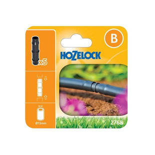 Hozelock 2768 Straight Connector 13mm (Pack 5) Hozelock - RockBottom Northampton