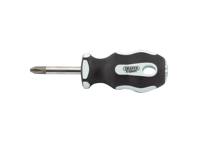 Draper Cross Slot Soft Grip Screwdriver, No.2 x 38mm 34991 Draper - Town Tools