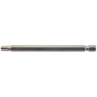 Draper TX-STAR Insert Bit, 1/4" Hex, 100mm Long, T30 (Pack of 1) Draper - Town Tools