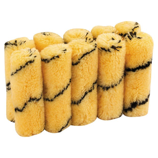 Draper Tiger Stripe Paint Roller Sleeves, 100mm (Pack of 10) 82550 Draper - Town Tools