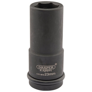Draper Expert HI-TORQ 6 Point Deep Impact Socket, 3/4" Sq. Dr., 23mm Draper - Town Tools