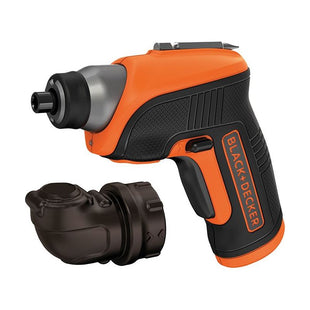 Black + Decker CS3652LC Cordless Screwdriver & Right Angle Attachment 3.6V Li-ion BLACK + DECKER - RockBottom Northampton