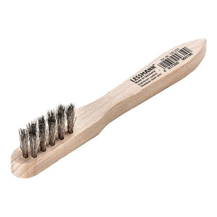 Lessmann Spark Plug Brush 3 Row Stainless Steel Wire Lessmann - RockBottom Northampton