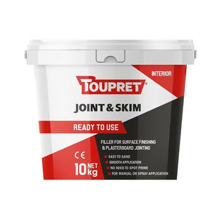 Toupret Ready To Use Joint & Skim 10kg Toupret - RockBottom Northampton