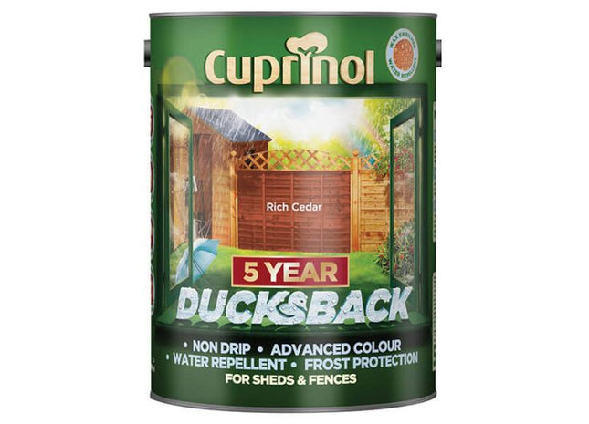 Cuprinol DucksBack Rich Ceder 5L348