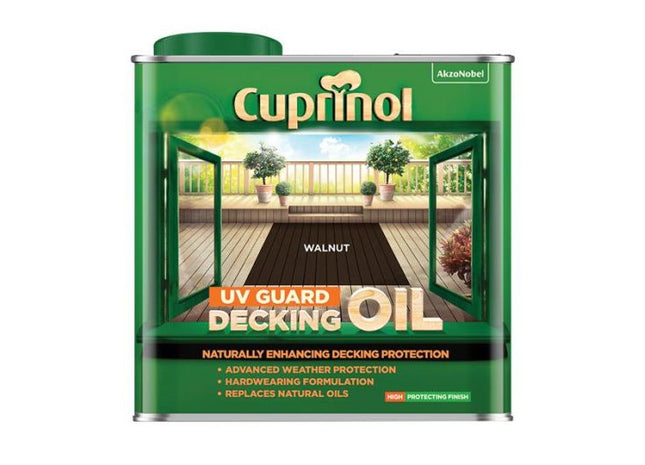 Cuprinol Uv Guard Deckingoil Walnut 2.5L