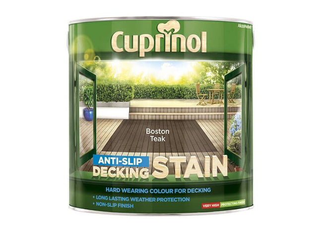 Cuprinol Boston Teak Wood Stain 2.5L