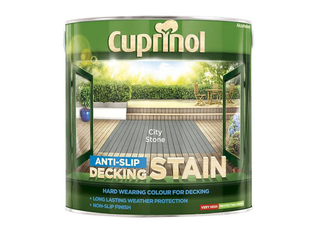 Cuprinol Anti-Slip City Stone 2.5L