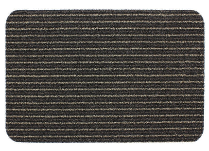 JVL Infinity Scraper Mat 50x75cm Brown