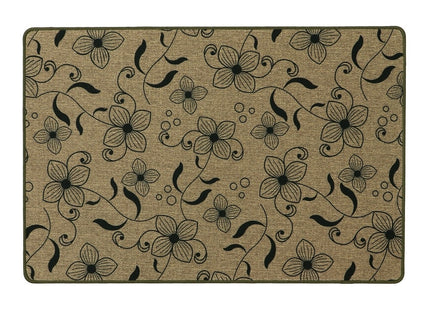 JVL Elegance Indoor Mat 50x75cm Flower