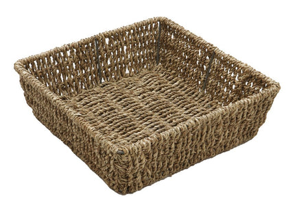 Jvl Seagrass Storage Tray Square