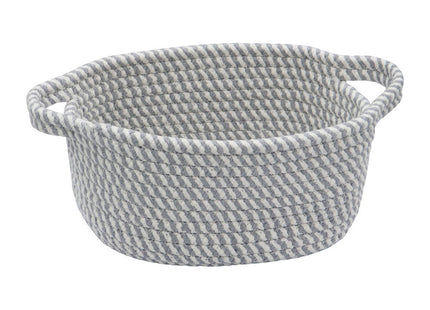 Edison Cotton Rope Storage Basket Medium W/ Handles 13-101M