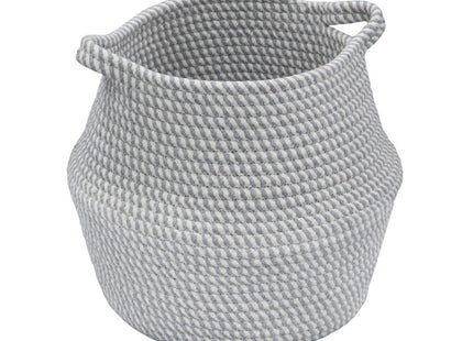 Edison Round Belly Cotton Rope Storage Basket 13-105