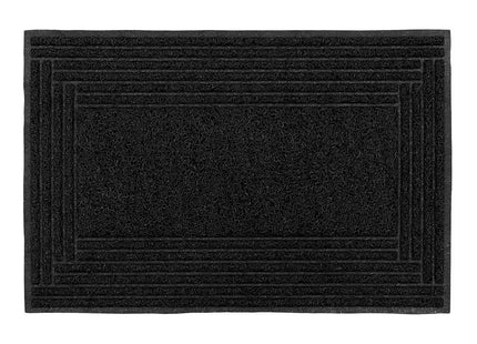 JVL Mud Grabber Scraper Mat 40x60cm Black