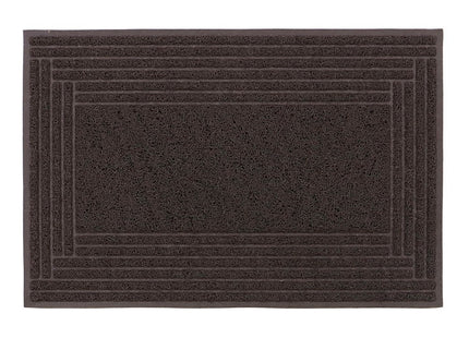 JVL Mud Grabber Scraper Mat 40x60cm Brown