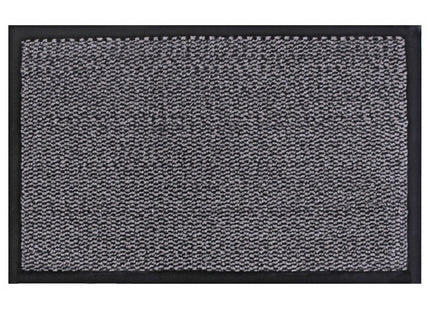 JVL Commodore Barrier Mat 40x60cm Grey, Blue, Brown.